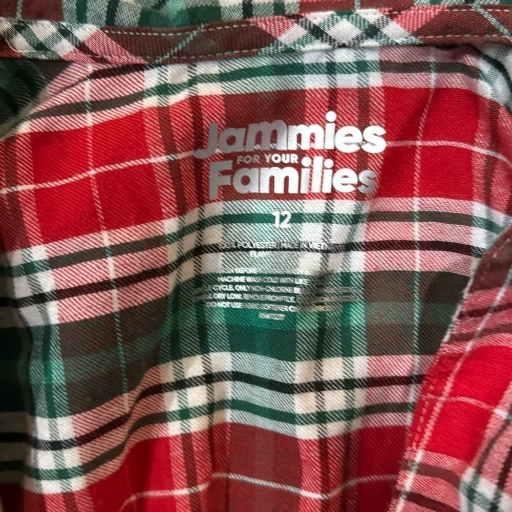 Trendy Plaid Pajamas Set